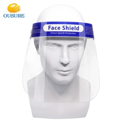 Transparent Breathable Face Shield Protective Respirator Anti-pollution Anti-Fog Safety Isolation Protective Mask